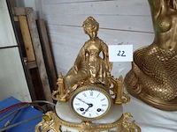 Bronzen pendule - afbeelding 2 van  5