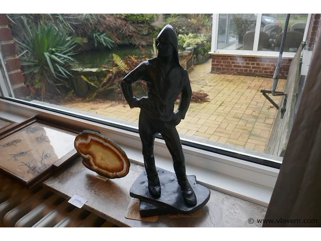 Bronzen zwaar beeld - afbeelding 1 van  3