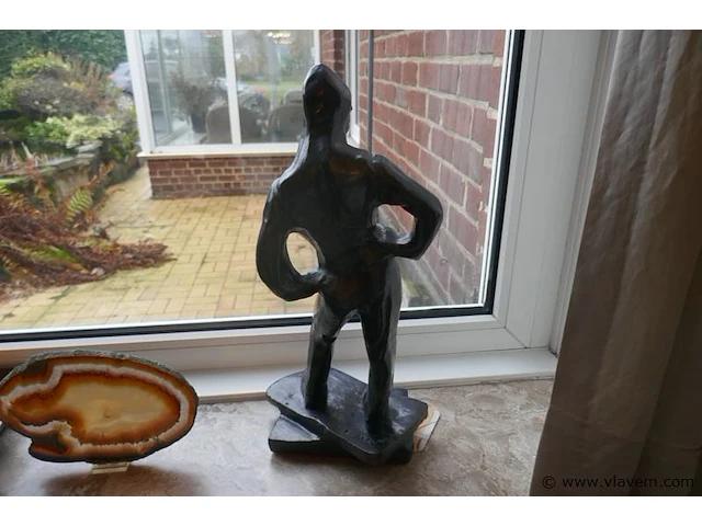Bronzen zwaar beeld - afbeelding 2 van  3
