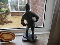 Bronzen zwaar beeld - afbeelding 2 van  3