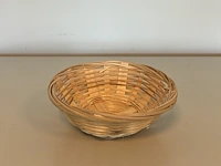 Broodmandje riet 12,5cm (24 stuks) - afbeelding 1 van  1