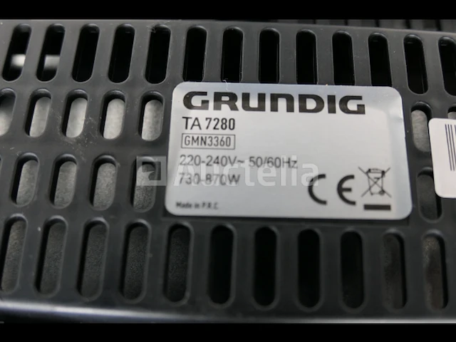 Broodrooster grundig ta7280 - afbeelding 4 van  6