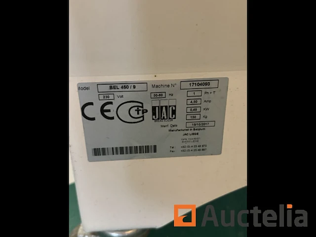 Broodsnijmachine jac duro 450 - afbeelding 1 van  6