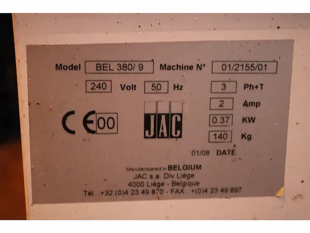 Broodsnijmachine jac - afbeelding 5 van  5