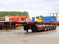 Broshuis 5absd-68/2 five axle hydraulic steered double extendable (27m) semi low loader - afbeelding 1 van  1