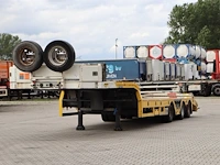 Broshuis e-2190/27 lowloader wheel well 4.1m extendable steering axle - afbeelding 1 van  1