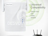 Brostrend ac1200 wifi-extender - afbeelding 3 van  4