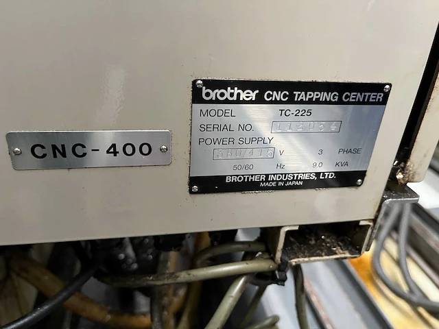 Brother - tc-225 - cnc machining center - afbeelding 10 van  14