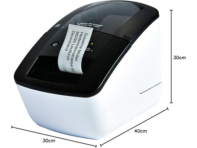 Brother adreslabelprinter - afbeelding 2 van  4