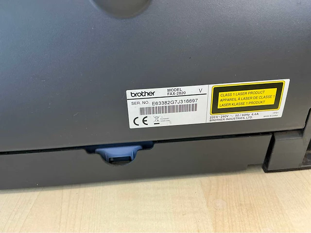Brother fax 2820 faxen printer & scanner - afbeelding 2 van  2