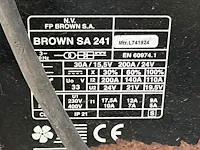 Brown sa241 lasapparaat - afbeelding 3 van  3