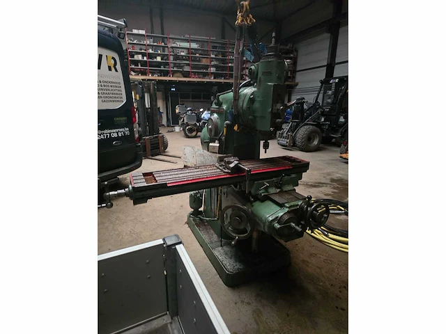 Brown & sharpe metaal freesmachine - afbeelding 3 van  9