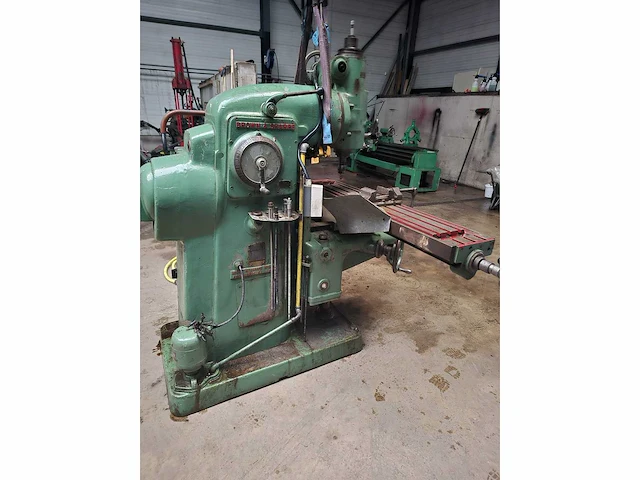 Brown & sharpe metaal freesmachine - afbeelding 6 van  9