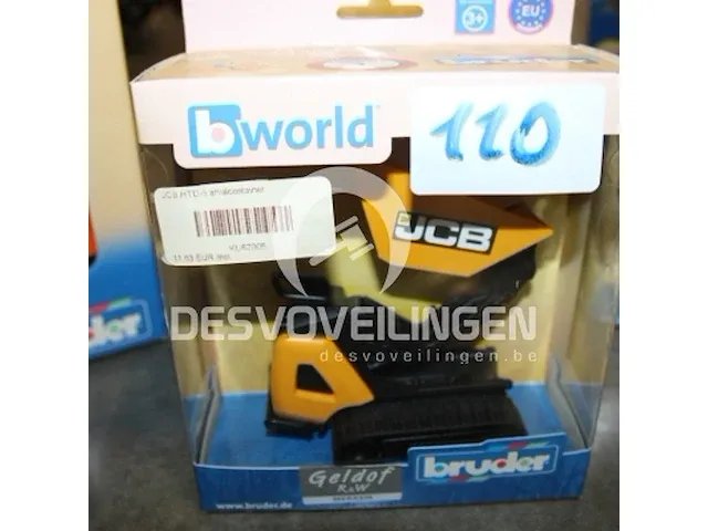 Bruder jcb htd-5 dumper ku62005 - afbeelding 1 van  1