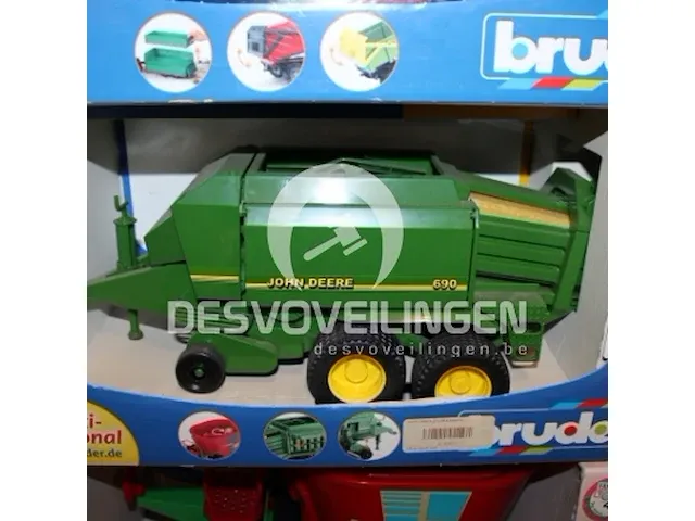 Bruder john deere grootbalenpers ku02017 - afbeelding 1 van  1