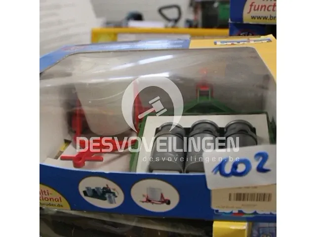 Bruder melkbussenset met accessoires ku02241 - afbeelding 1 van  1