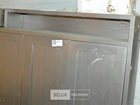 Bruine kast met 4 deuren - afbeelding 2 van  3