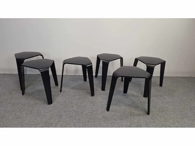 Brunner - design bijzet kruk (6x) - afbeelding 4 van  11