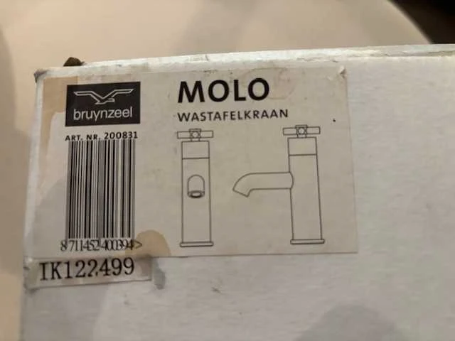 Bruynzeel - molo rvs - bruynzeel molo rvs/inox keukenkraansets (50x) - afbeelding 2 van  5