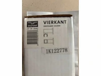Bruynzeel - vierkant houder - toiletaccessoire (20x) - afbeelding 3 van  4