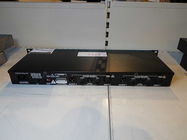Bss audio - dpr-422 - dpr-422 – dual compressor / de-esser - afbeelding 2 van  2