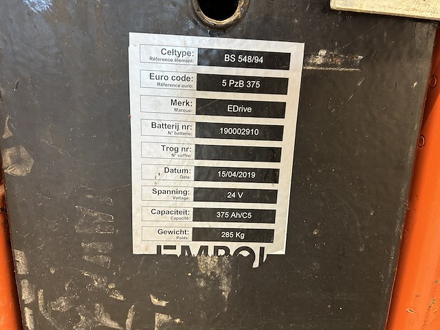 Bt 7sll16 stapelaar - bj 2006 - afbeelding 8 van  9