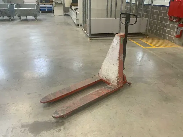 Bt hhm 100 hand hydraulische schaar palletwagen - afbeelding 1 van  8
