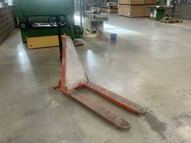 Bt hhm 100 hand hydraulische schaar palletwagen - afbeelding 4 van  8