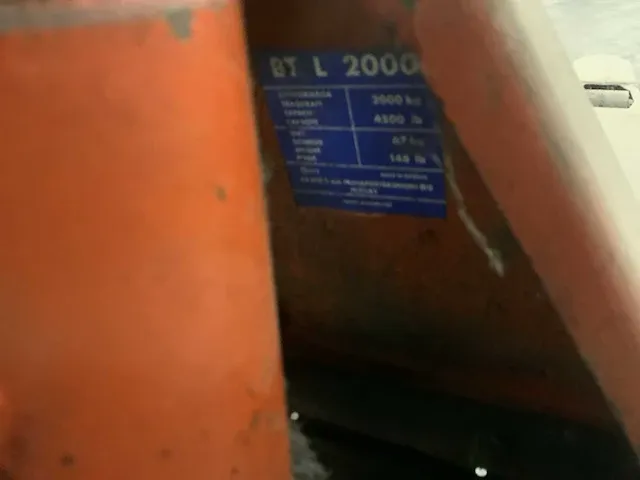 Bt l 2000 hand hydraulische palletwagen - afbeelding 5 van  5