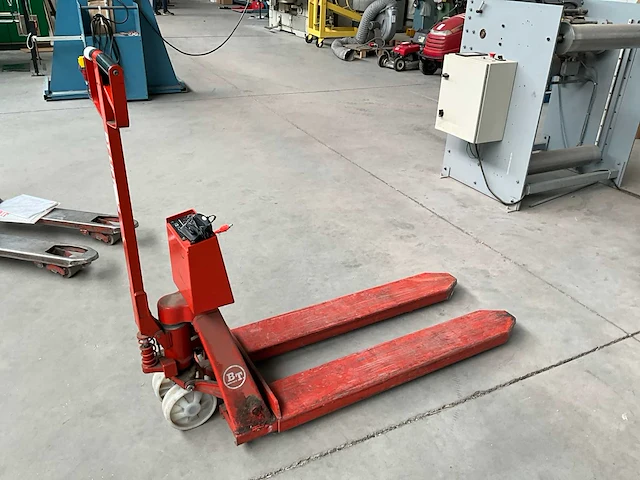 Bt l2000 hand hydraulische weegpalletwagen - afbeelding 1 van  8