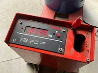 Bt l2000 hand hydraulische weegpalletwagen - afbeelding 7 van  8