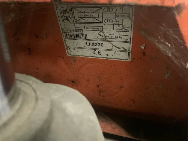 Bt lhm230 hand hydraulische palletwagen - afbeelding 5 van  5