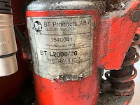 Bt lifter l2000 transpallet met weegschaal - afbeelding 5 van  8