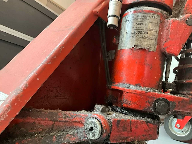 Bt lifter l2000 transpallet met weegschaal - afbeelding 6 van  8