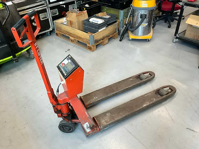 Bt lifter transpallet met weegschaal - afbeelding 1 van  6