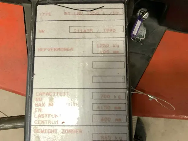 Bt lsv1250 e meerij stapelaar - afbeelding 8 van  8