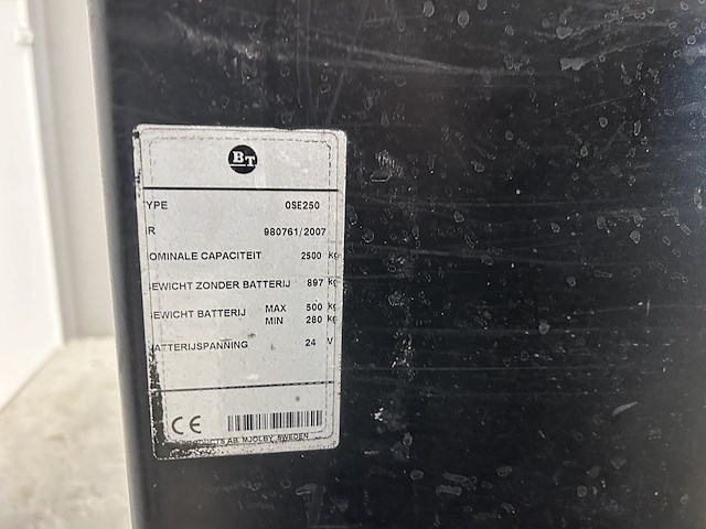 Bt ose250p stapelaar - bj 2007 - afbeelding 6 van  7
