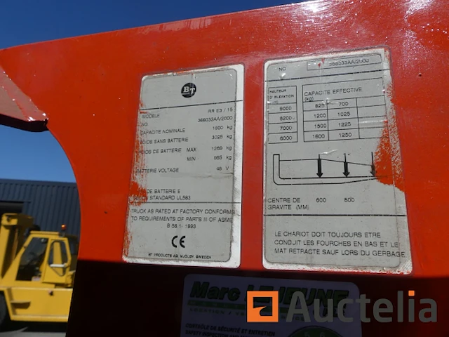 Bt rr e3/15 vorkheftruck - afbeelding 8 van  12