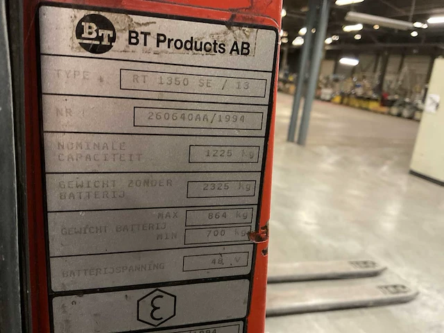 Bt rt 1350 se / 13 reach truck - afbeelding 4 van  13