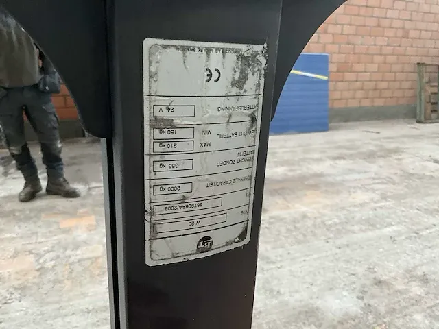 Bt w 20 elektrische vorklader - afbeelding 6 van  8