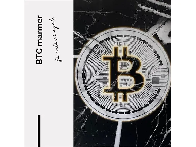 Btc marmer 40x60 cm - canvas wanddecoratie - afbeelding 1 van  2