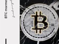 Btc marmer 40x60 cm - canvas wanddecoratie - afbeelding 1 van  2