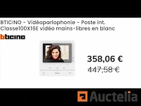 Bticino 344682 video interieur exemplaar - afbeelding 2 van  2