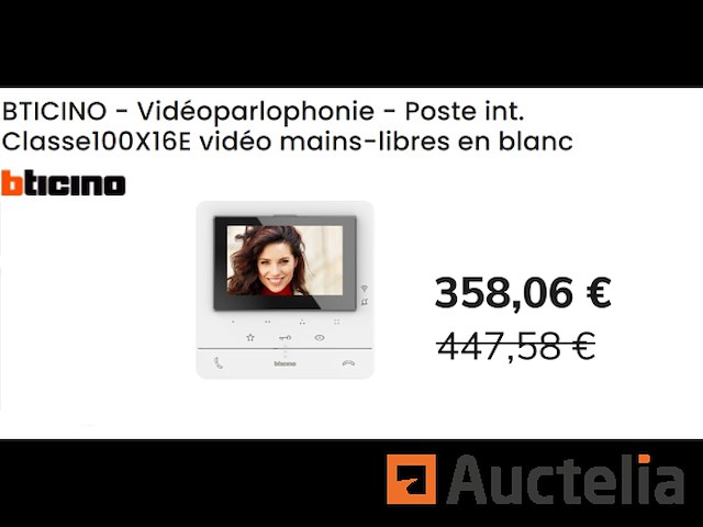 Bticino video indoor onderstation 344682 - afbeelding 2 van  2