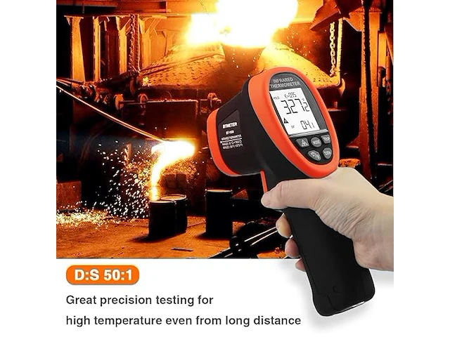 Btmeter pyrometer laser thermometer - afbeelding 4 van  4
