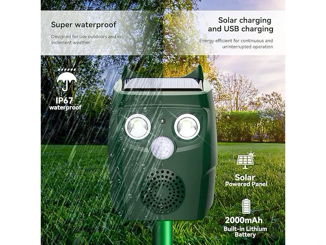 Bubbacare dierenverjager - afbeelding 4 van  7