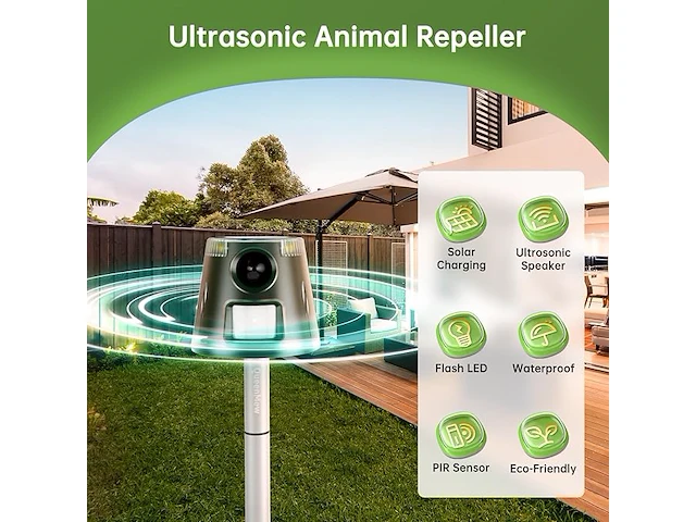 Bubbacare ultrasone dierenafweer - afbeelding 6 van  6