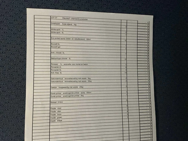 Bucodif, forever, grilo des chemische producten (onderhoud) - afbeelding 5 van  5