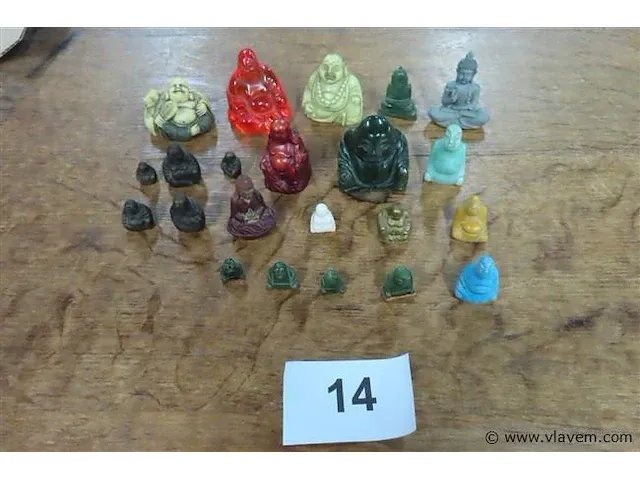 Buddha 22 stuks - afbeelding 1 van  7