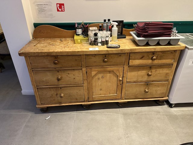 Buffetkast + inhoud - afbeelding 2 van  7